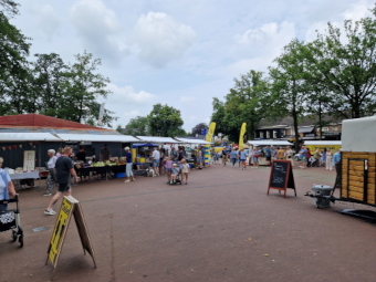 Standhouders op de eerste ring