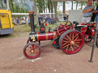 Stoomtrekker van de Wachter