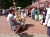 Marktkraam portrettekenen