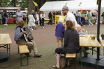 Accordeonklanken op het Zonneterras voor de Beestro op de Apiplaza