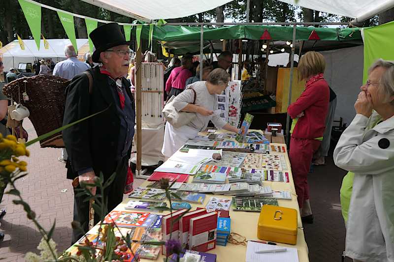marktkramer bij de IVN