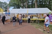 Informatiekraam imkervereniging Zuidlaren op de markt van Melk en Honing 2023